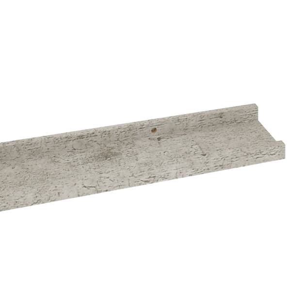 Seinähyllyt 2 kpl betoninharmaa 100x9x3 cm