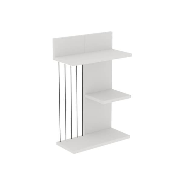 Chic Home Kaappo seinähylly 40x19xK60 cm, valkoinen