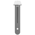 Miniatyrbilde 7 av 11: vidaXL Hyllebraketter 4 stk 30x2,5x15,5 cm sølv rustfritt stål