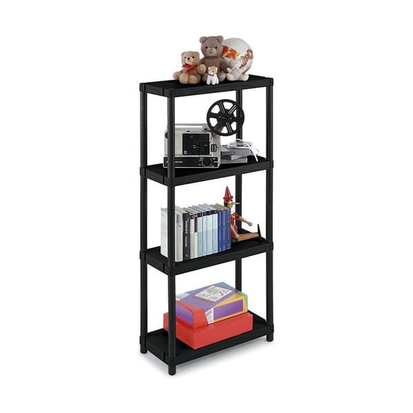 Bokhylla Terry S-4 Harts 4 Hyllor (60 x 30 x 132 cm)