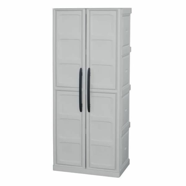 Skab TOOD Beige Grå Harpiks 60 Kg 20 kg 70 x 39 x 165 cm