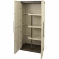 Miniatyrbillede 1 af 2: Skab TOOD Beige Grå Harpiks 60 Kg 20 kg 70 x 39 x 165 cm