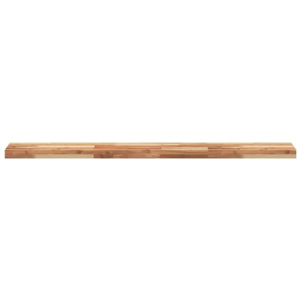 vidaXL Flytende hylle 140x20x4 cm oljebehandlet heltre akasie