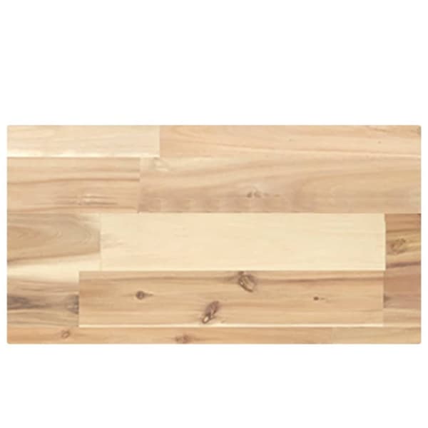 vidaXL Flytende hylle 60x20x4 cm ubehandlet heltre akasie