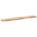 Miniatyrbilde 4 av 9: vidaXL Flytende hylle 120x20x4 cm ubehandlet heltre akasie