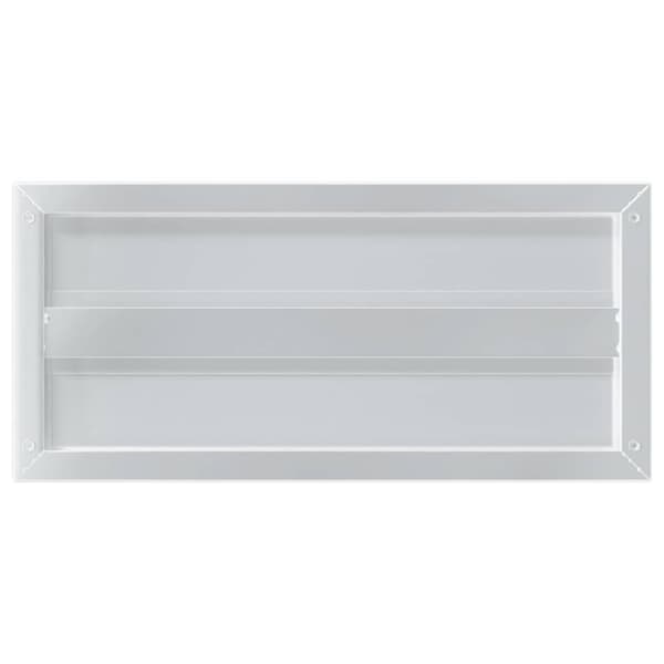 vidaXL Vegghyller 2 stk 50x23,5x3 cm sølv rustfritt stål