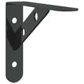 Miniatyrbilde 4 av 11: vidaXL Hyllebraketter 4 stk 15x2,5x11,5 cm svart rustfritt stål
