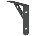 Miniatyrbilde 9 av 11: vidaXL Hyllebraketter 4 stk 15x2,5x11,5 cm svart rustfritt stål