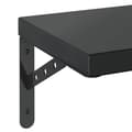 Miniatyrbilde 9 av 10: vidaXL Vegghyller 2 stk 50x23,5 cm svart rustfritt stål