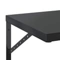 Pikkukuva 9 / 10: vidaXL Seinähyllyt 2 kpl 100x40 cm musta ruostumaton teräs