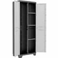 Miniatyrbillede 1 af 2: Hylder KIS 9726000 0616 02 Sort/Grå Harpiks Plastik 68 x 39 x 173 cm