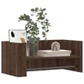 Miniatyrbilde 4 av 10: vidaXL Vegghylle brun eik 70,5x35x30,5 cm konstruert tre