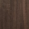 Miniatyrbilde 9 av 10: vidaXL Vegghylle brun eik 70,5x35x30,5 cm konstruert tre