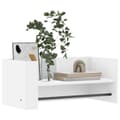 Miniatyrbilde 4 av 10: vidaXL Vegghylle hvit 70,5x35x30,5 cm konstruert tre