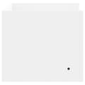 Miniatyrbilde 6 av 10: vidaXL Vegghylle hvit 70,5x35x30,5 cm konstruert tre