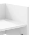 Miniatyrbilde 8 av 10: vidaXL Vegghylle hvit 70,5x35x30,5 cm konstruert tre