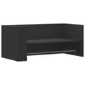 Miniatyrbilde 1 av 10: vidaXL Vegghylle svart 70,5x35x30,5 cm konstruert tre