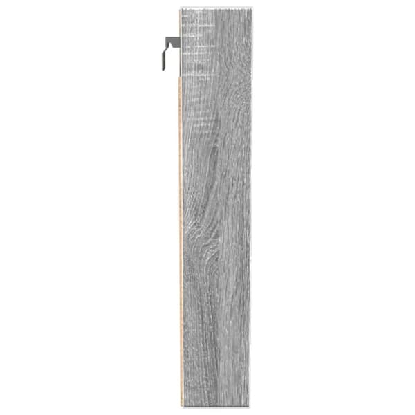 vidaXL Hyller grå sonoma 100x8,5x50 cm konstruert tre
