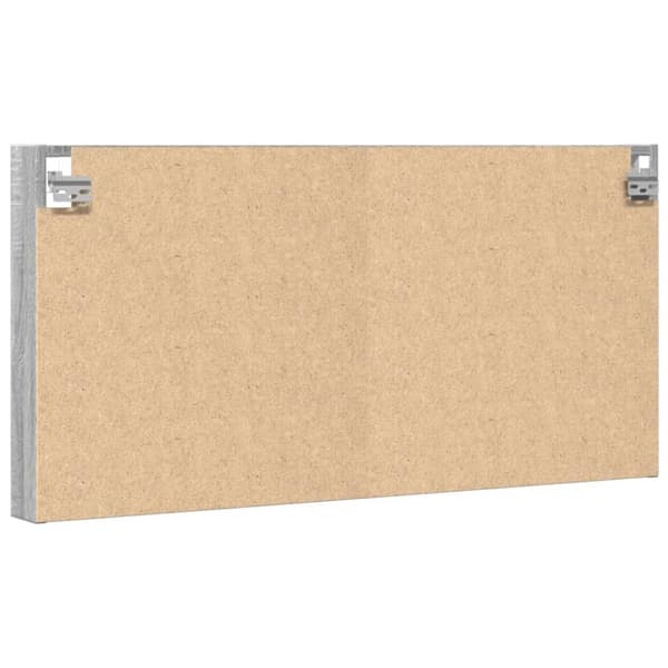 vidaXL Hyller grå sonoma 100x8,5x50 cm konstruert tre