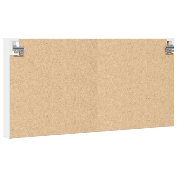 vidaXL Hyller hvit 100x8,5x50 cm konstruert tre