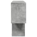 Miniatyrbilde 6 av 10: vidaXL Vegghylle betonggrå 100x20x53 cm konstruert tre