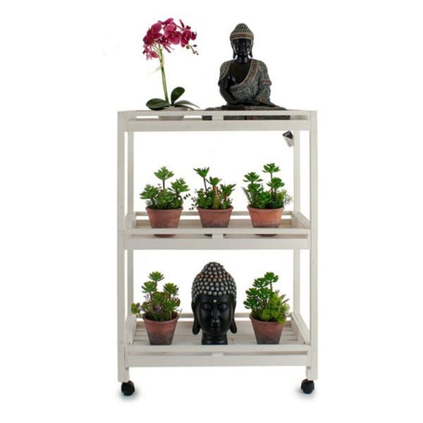 Hylder Ibergarden 3 Hylder 36 x 104 x 72,5 cm - Hvid