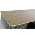 Miniatyrbillede 2 af 9: Hylder DKD Home Decor Natur Grå Metal Træ 2 Hylder (79 x 39 x 133 cm)