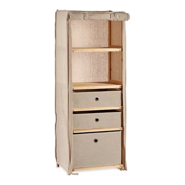Bokhylla Kipit MH10228CF-2 Brun Beige Trä 28 x 113 x 42 cm