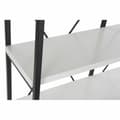 Miniatyrbillede 2 af 4: Hylder DKD Home Decor Sort Metal Hvid 4 Hylder Træ MDF (110 x 30 x 150 cm)