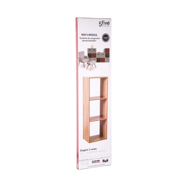 Bokhylla 5five Simply Smart Brun Trä 34,4 x 32 x 100,5 cm
