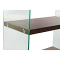 Pikkukuva 2 / 5: Hyllyt DKD Home Decor Tummanruskea Kristalli Pähkinäpuu Puu MDF 80 x 40 x 150 cm (1)