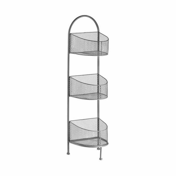 Hylder Sølvfarvet Metal 21,2 x 97 x 28,5 cm (4 enheder)