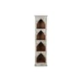 Miniatyrbild 8 av 9: Bokhylla Home ESPRIT Vit 50 x 40 x 186 cm