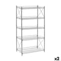 Miniatyrbild 1 av 2: Bokhylla Confortime Metall 52 x 34 x 110 cm (2 antal)