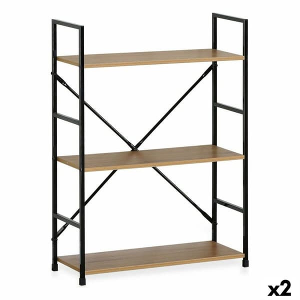 Hyllyt Confortime 3 Hyllyt Metalli (2 osaa)