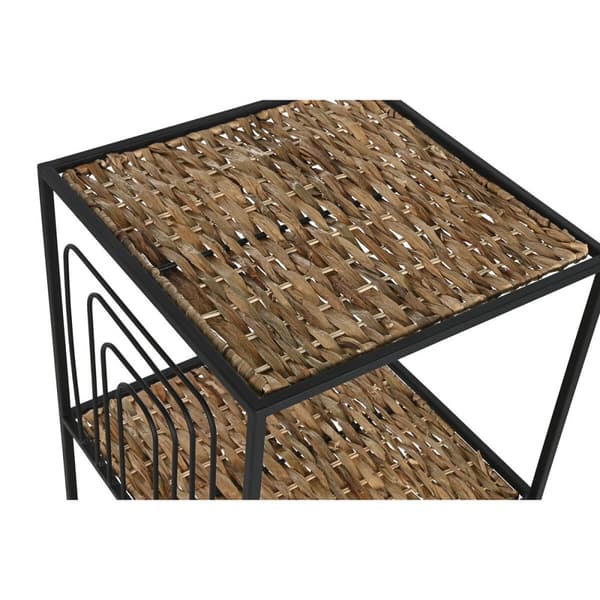 Hylder Home ESPRIT Sort Metal Fiber 35 x 35 x 98 cm