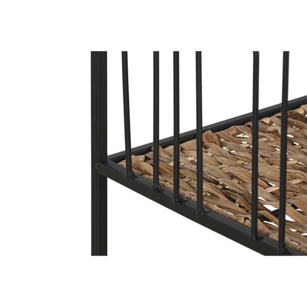 Hyllyt Home ESPRIT Musta Metalli Kuitu 35 x 35 x 98 cm