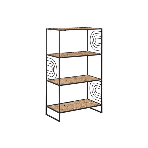 Hylder Home ESPRIT Sort Metal Fiber 50 x 25 x 88 cm