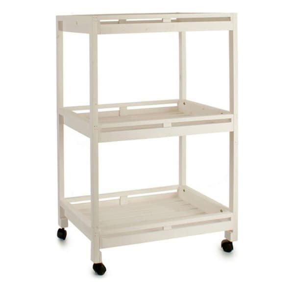 Bokhylla Ibergarden 3 Hyllor 36 x 104 x 72,5 cm - Vit