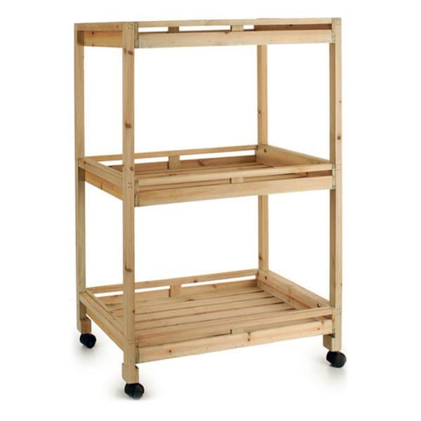 Bokhylla Ibergarden 3 Hyllor 36 x 104 x 72,5 cm - Vit