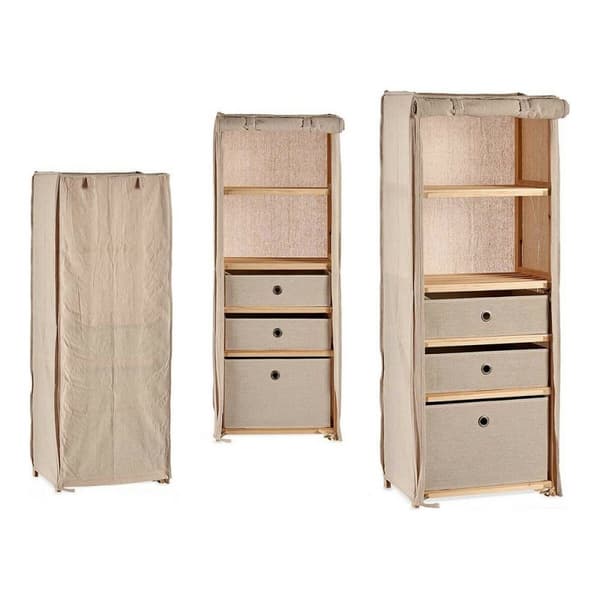 Bokhylla Kipit MH10228CF-2 Brun Beige Trä 28 x 113 x 42 cm