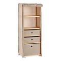 Miniatyrbild 1 av 2: Bokhylla Kipit MH10228CF-2 Brun Beige Trä 28 x 113 x 42 cm
