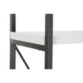 Miniatyrbild 4 av 4: Bokhylla DKD Home Decor Svart Metall Vit 4 Hyllor Trä MDF (110 x 30 x 150 cm)