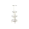 Miniatyrbild 2 av 3: Hyllor DKD Home Decor 32,5 x 30 x 86 cm Glas Gyllene Metall