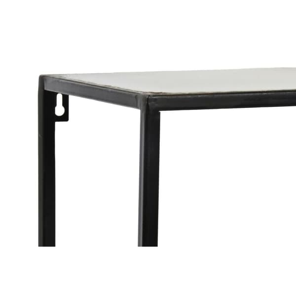 Bokhylla DKD Home Decor Svart Metall 120 x 20 x 60 cm