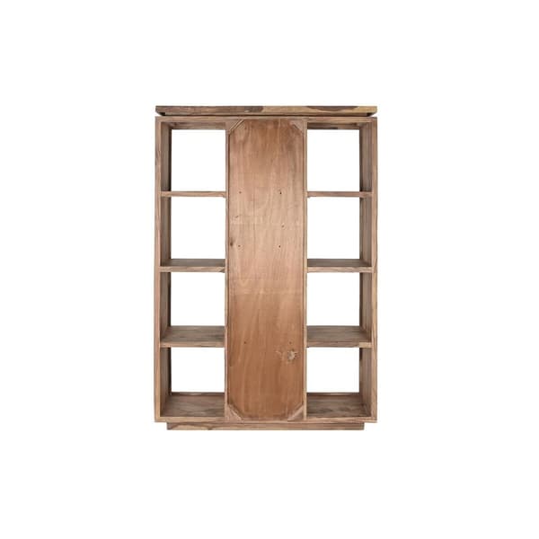 Hylder DKD Home Decor Sheesham Brun Grå Natur Træ 120 x 40 x 185 cm