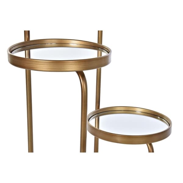 Hylder DKD Home Decor 4 Hylder Spejl Metal Kobber (43 x 35 x 113 cm)