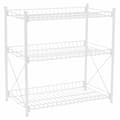 Miniatyrbillede 2 af 2: Hylder Confortime Metal Hvid 52 x 34 x 55 cm (2 enheder)