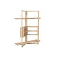 Miniatyrbillede 1 af 6: Hylder Home ESPRIT Natur Mangotræ Træ MDF 130 x 35 x 160 cm