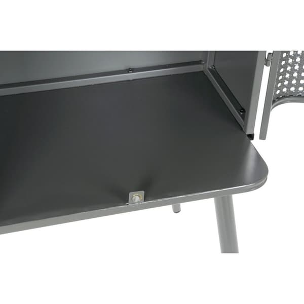 Hyller DKD Home Decor Naturell Grå Metall Tre 2 Hyller (79 x 39 x 133 cm)